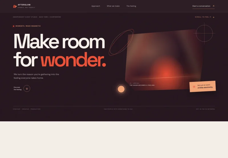 Event Management Website Template