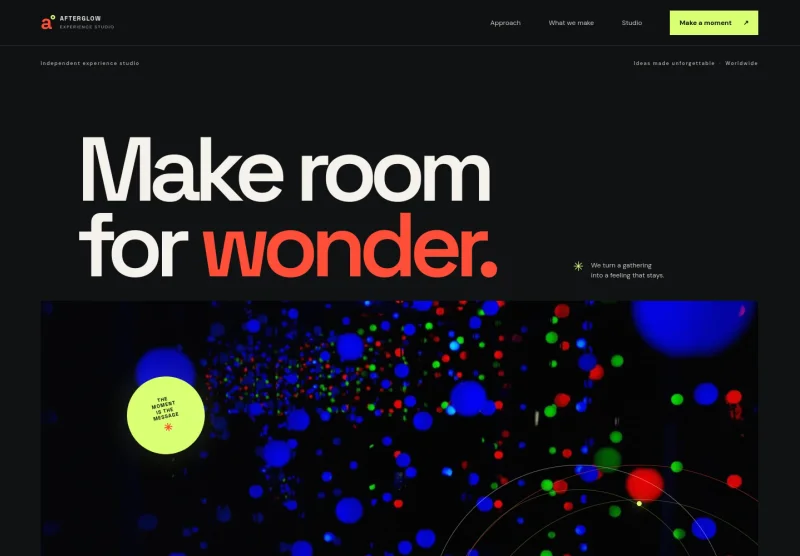 Events Website Template