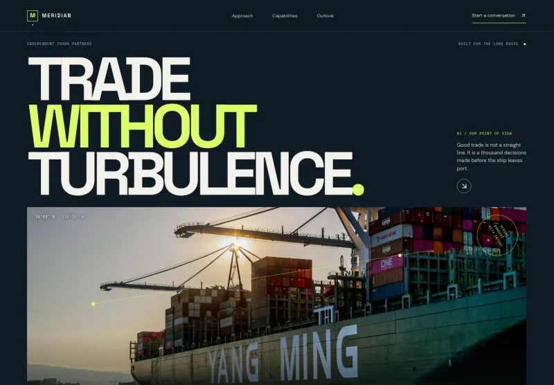 Export Import Website Template