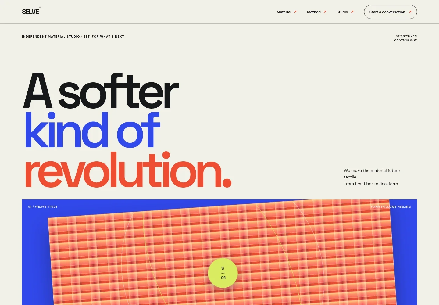 Fabric Website Template