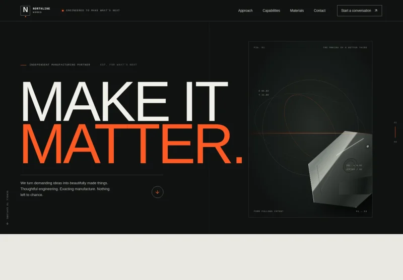 Factory Website Template