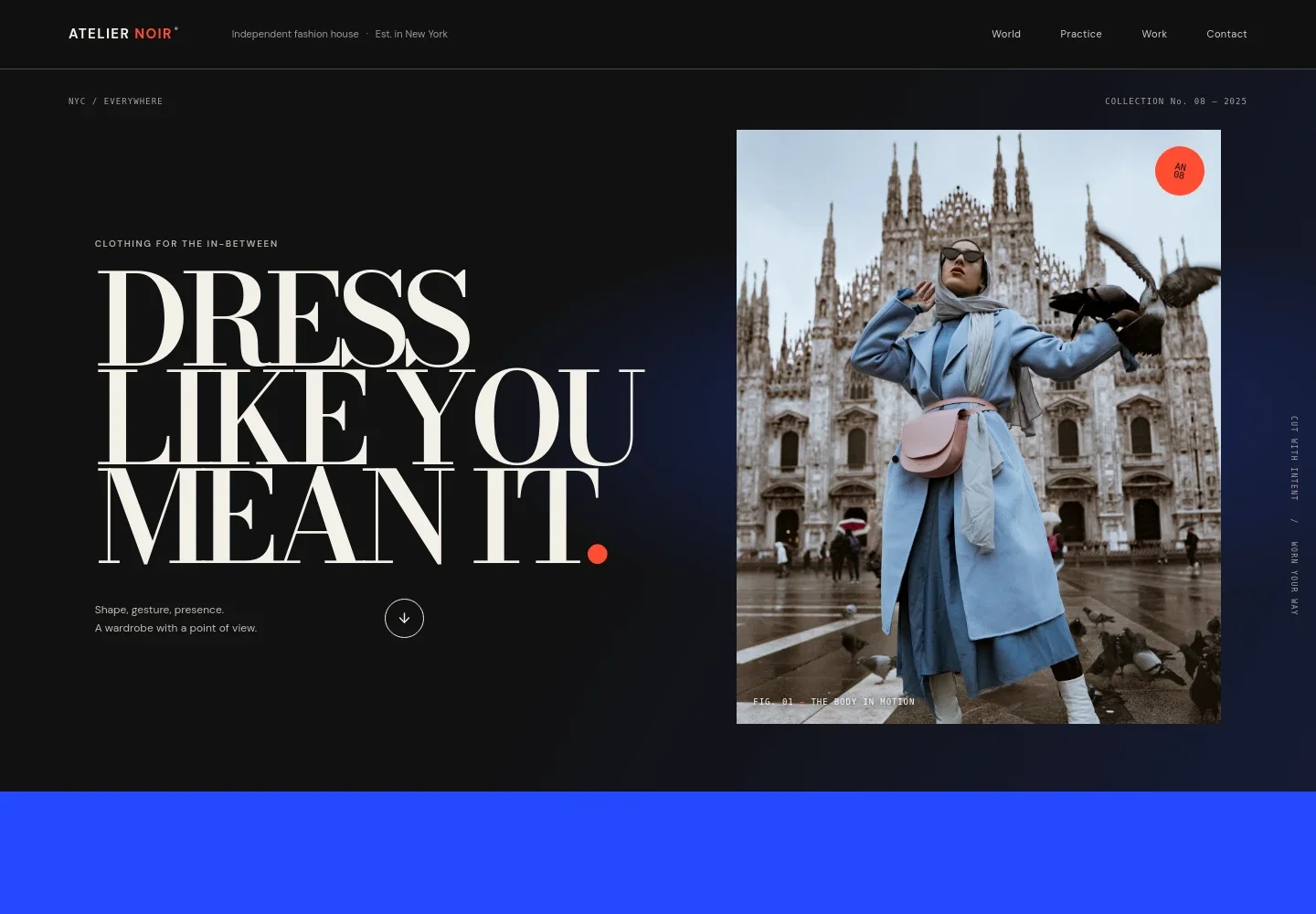 Fashion Design Website Template