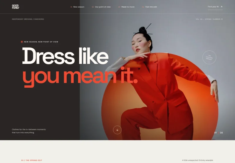 Fashion Retail Website Template