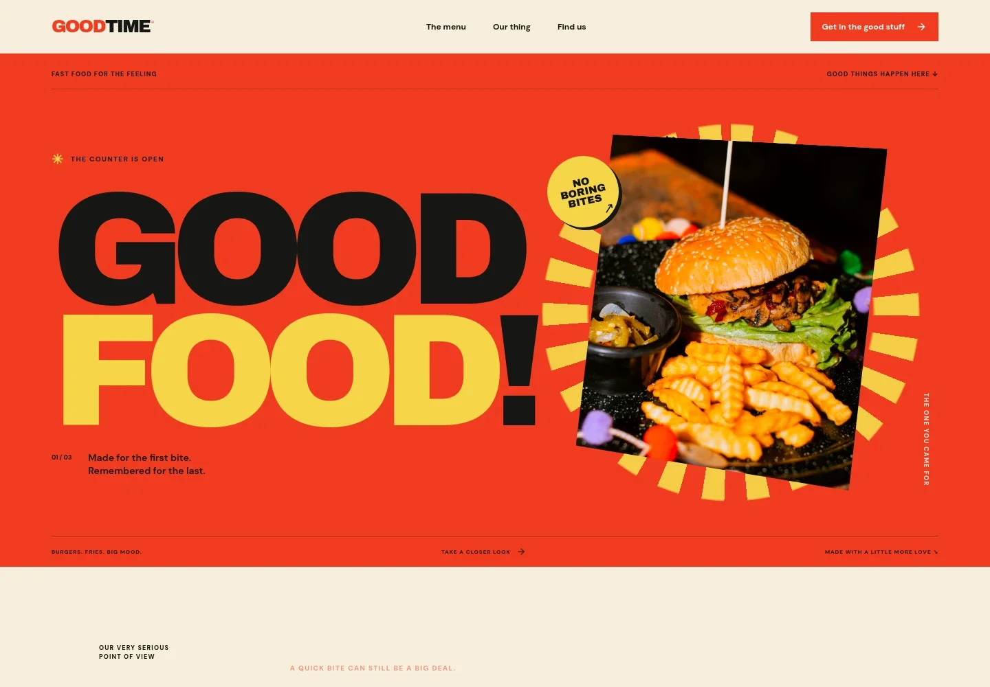 Fast Food Website Template