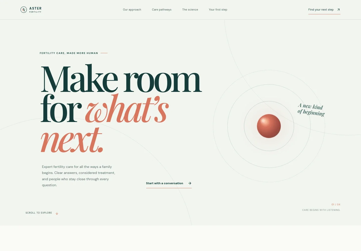 Fertility Clinic Website Template