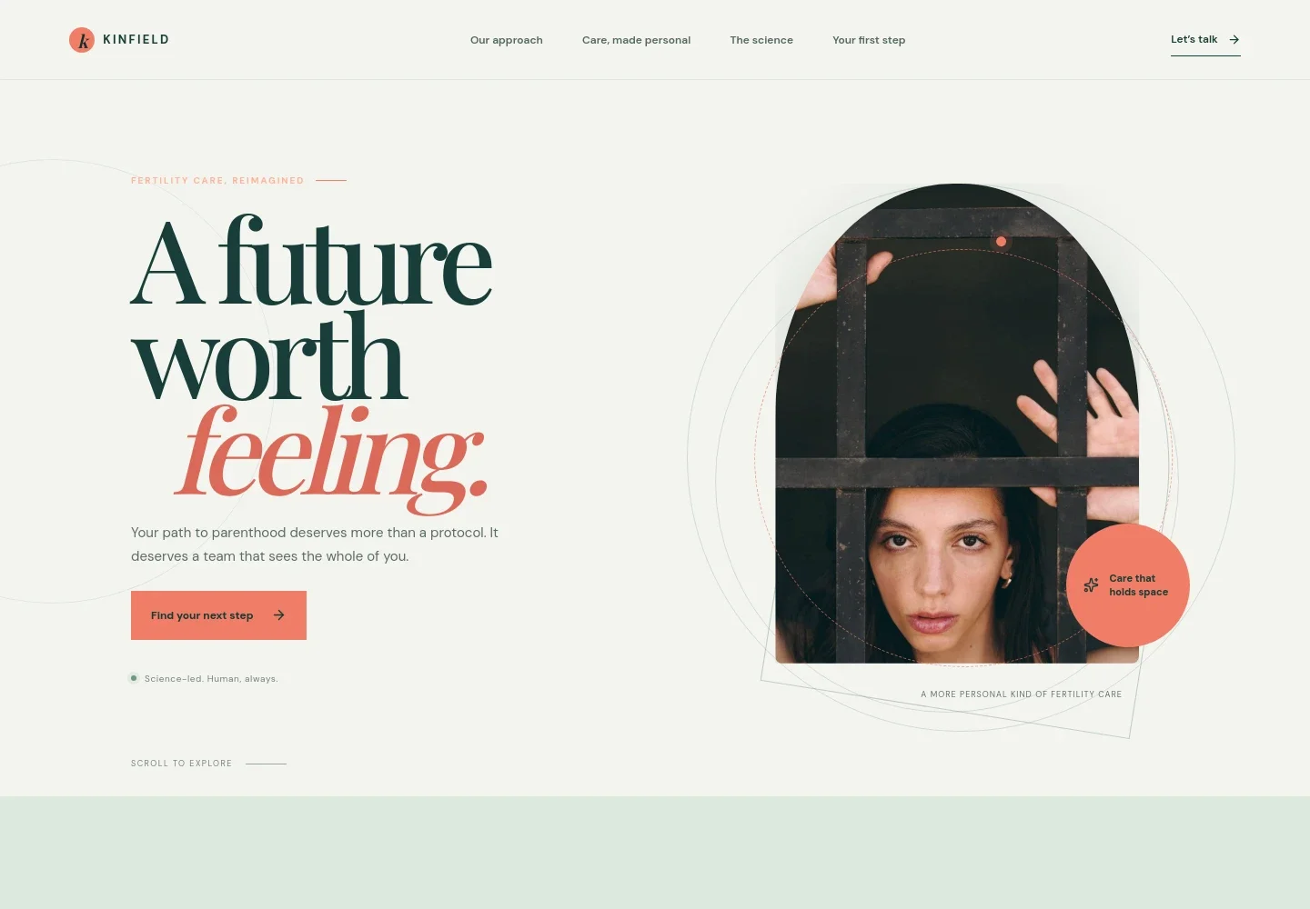 Fertility Website Template