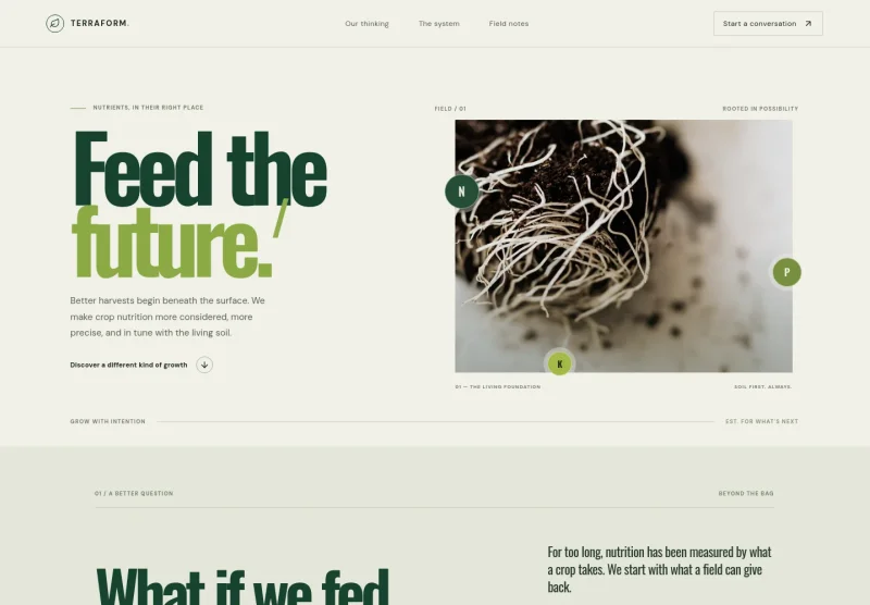 Fertilizer Website Template