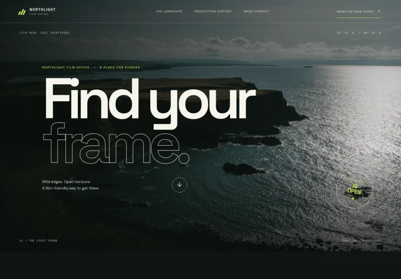 Film Commission Website Template