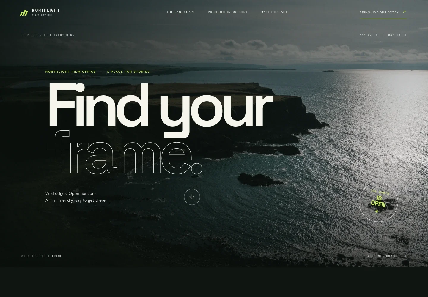 Film Commission Website Template