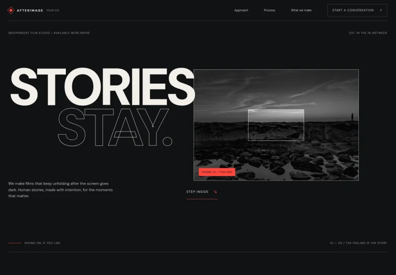 Filmmaker Website Template