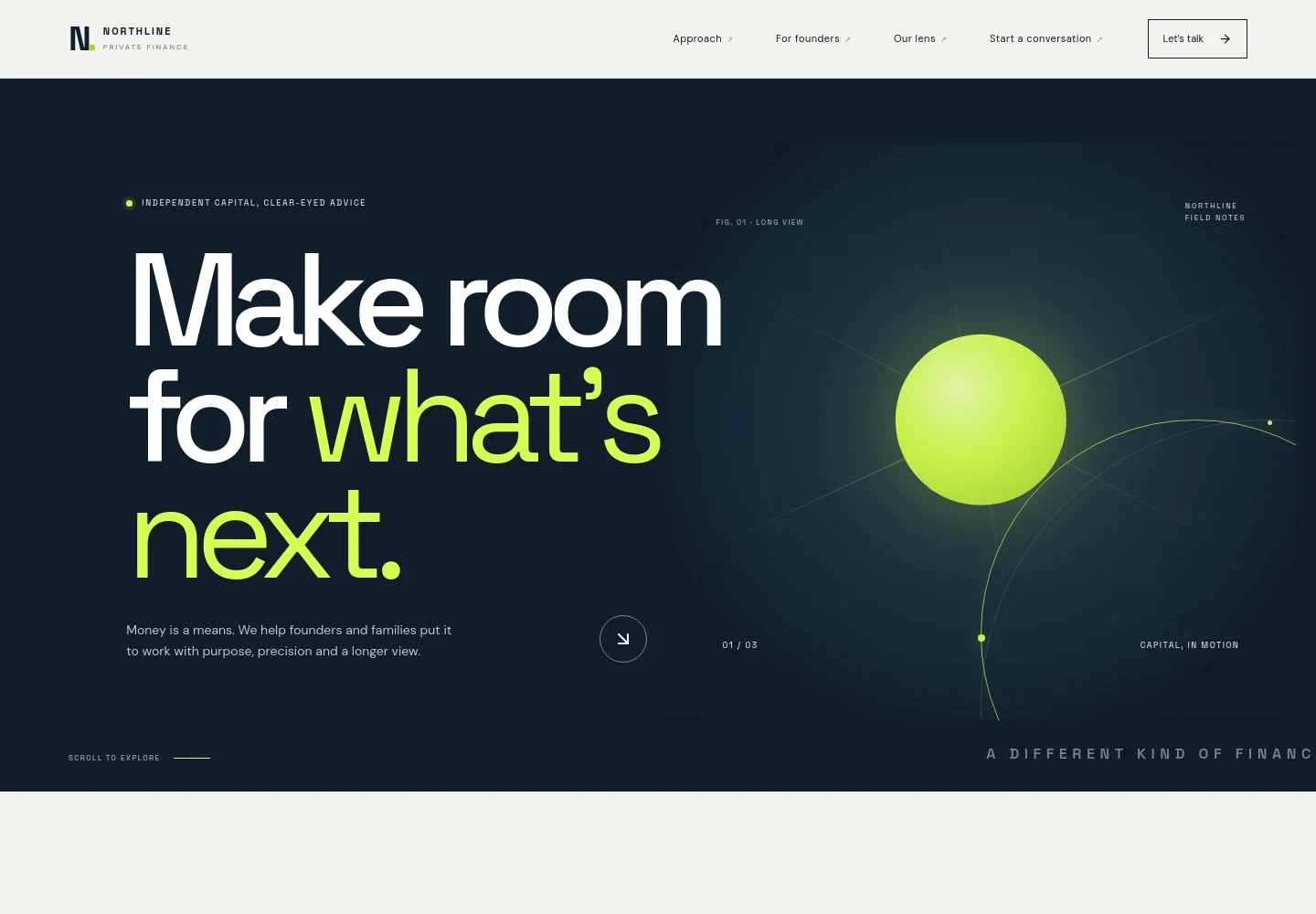 Finance Website Template