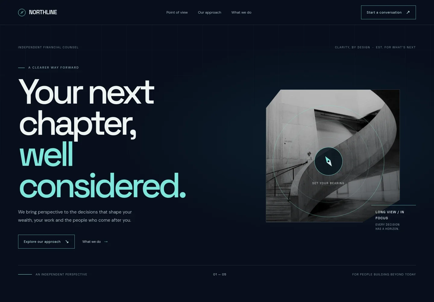 Financial Consultancy Website Template