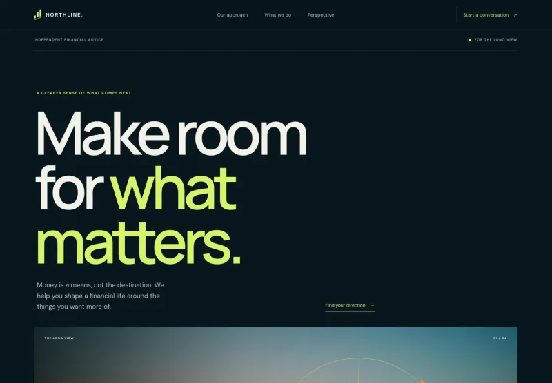 Financial Professional Website Template