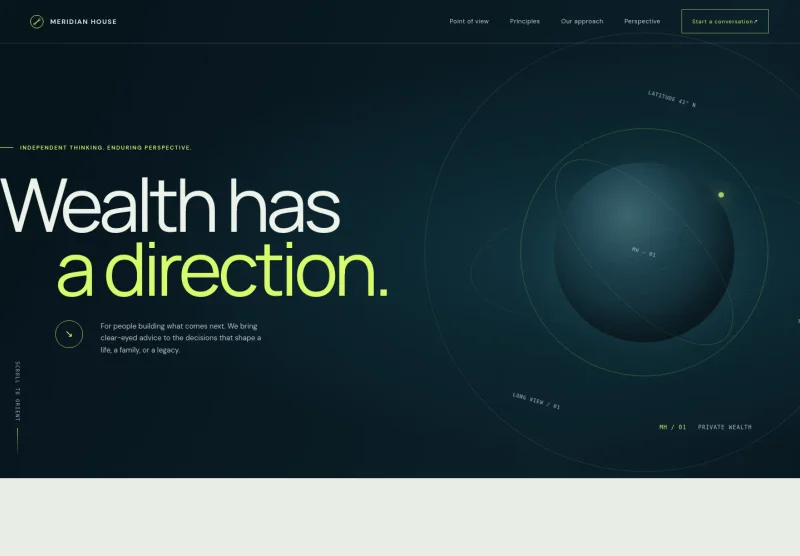 Financial Services Website Template