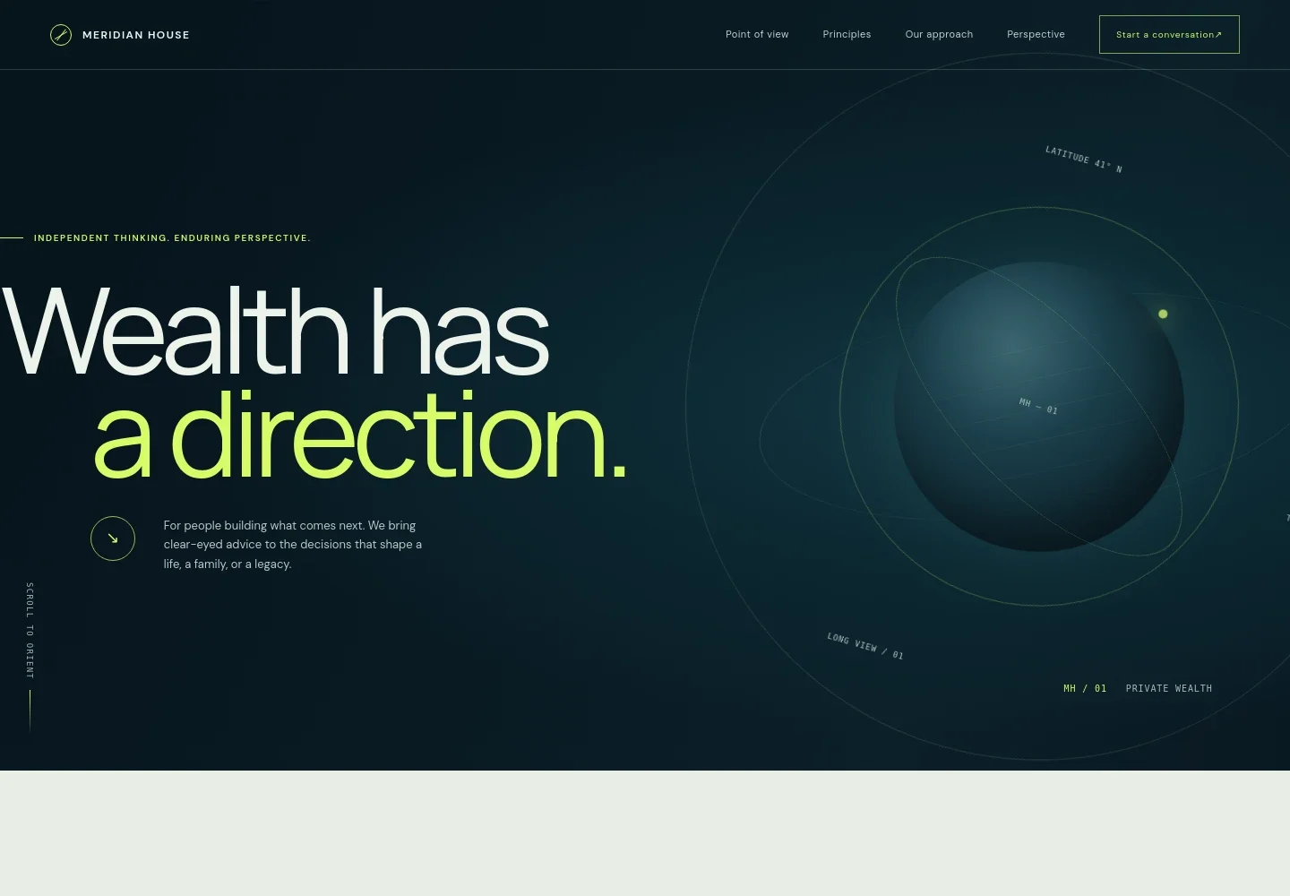Financial Services Website Template