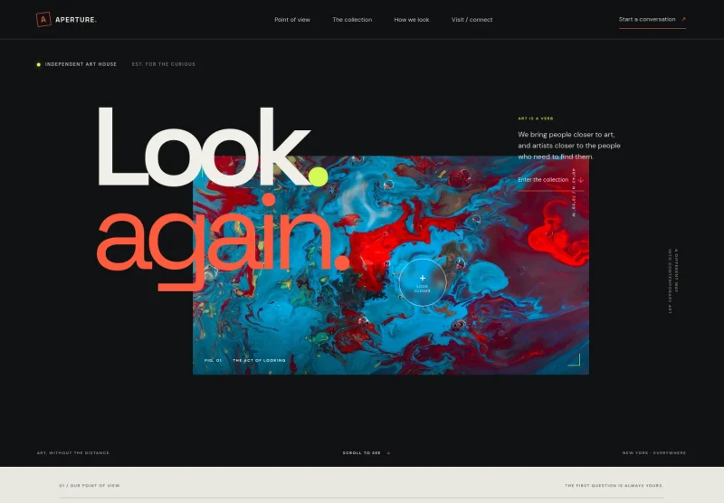 Fine Art Website Template