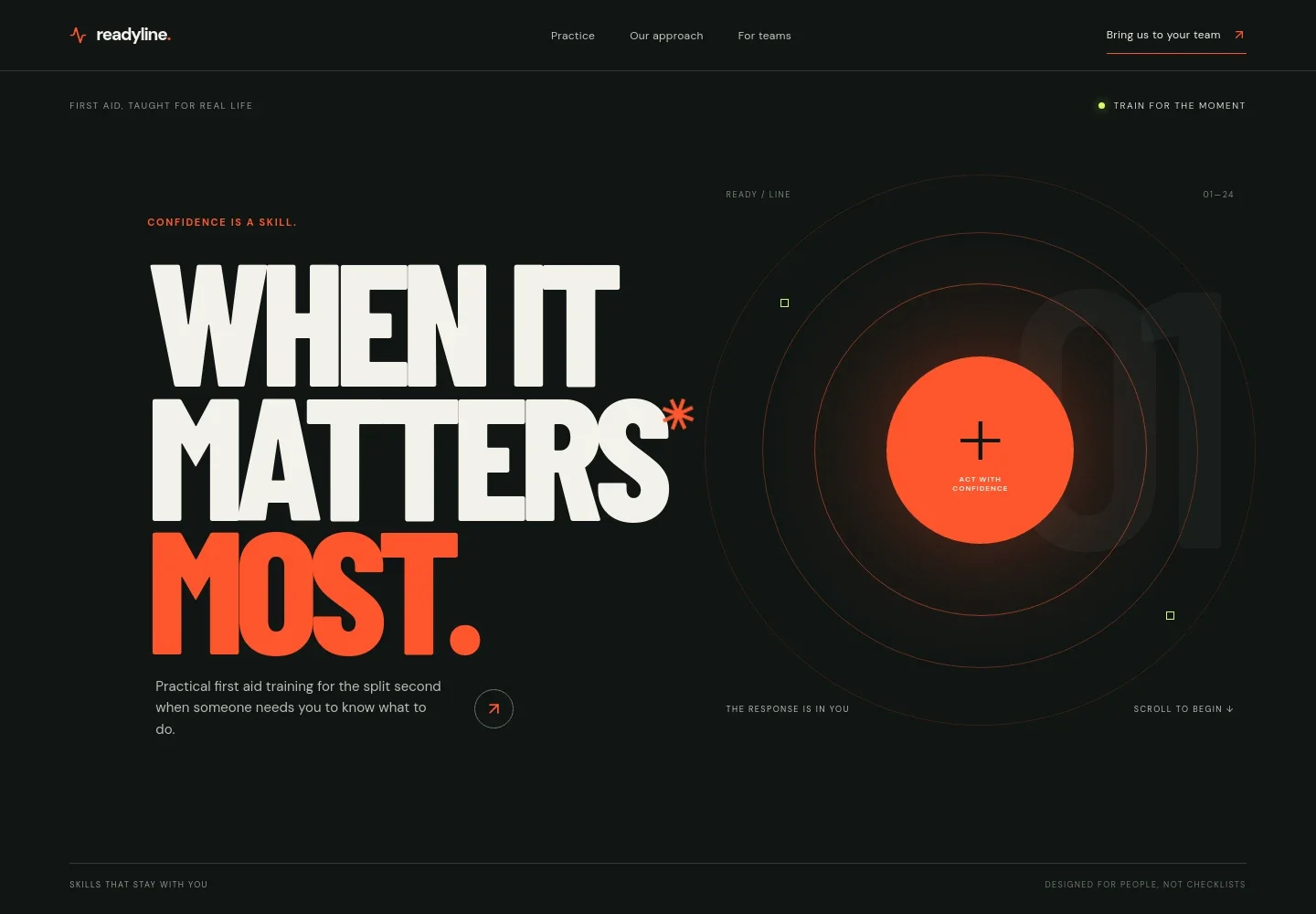 First Aid Website Template