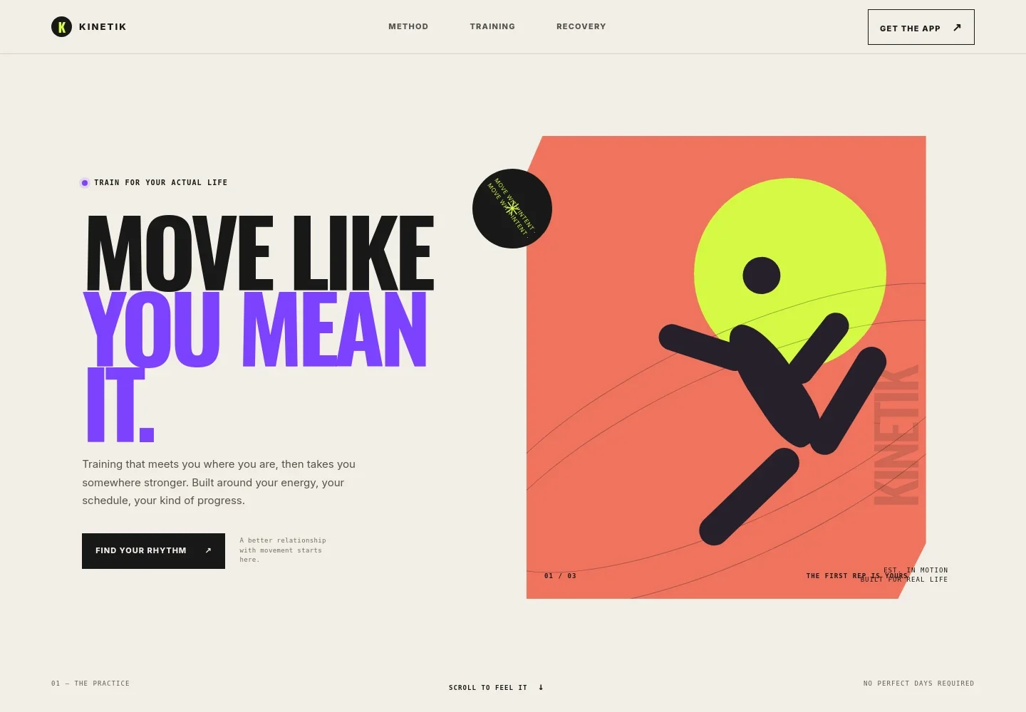 Fitness App Website Template