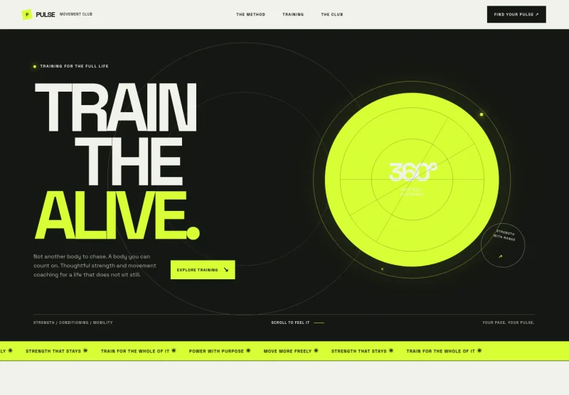 Fitness Website Template