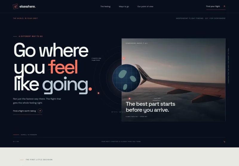 Flight Booking Website Template