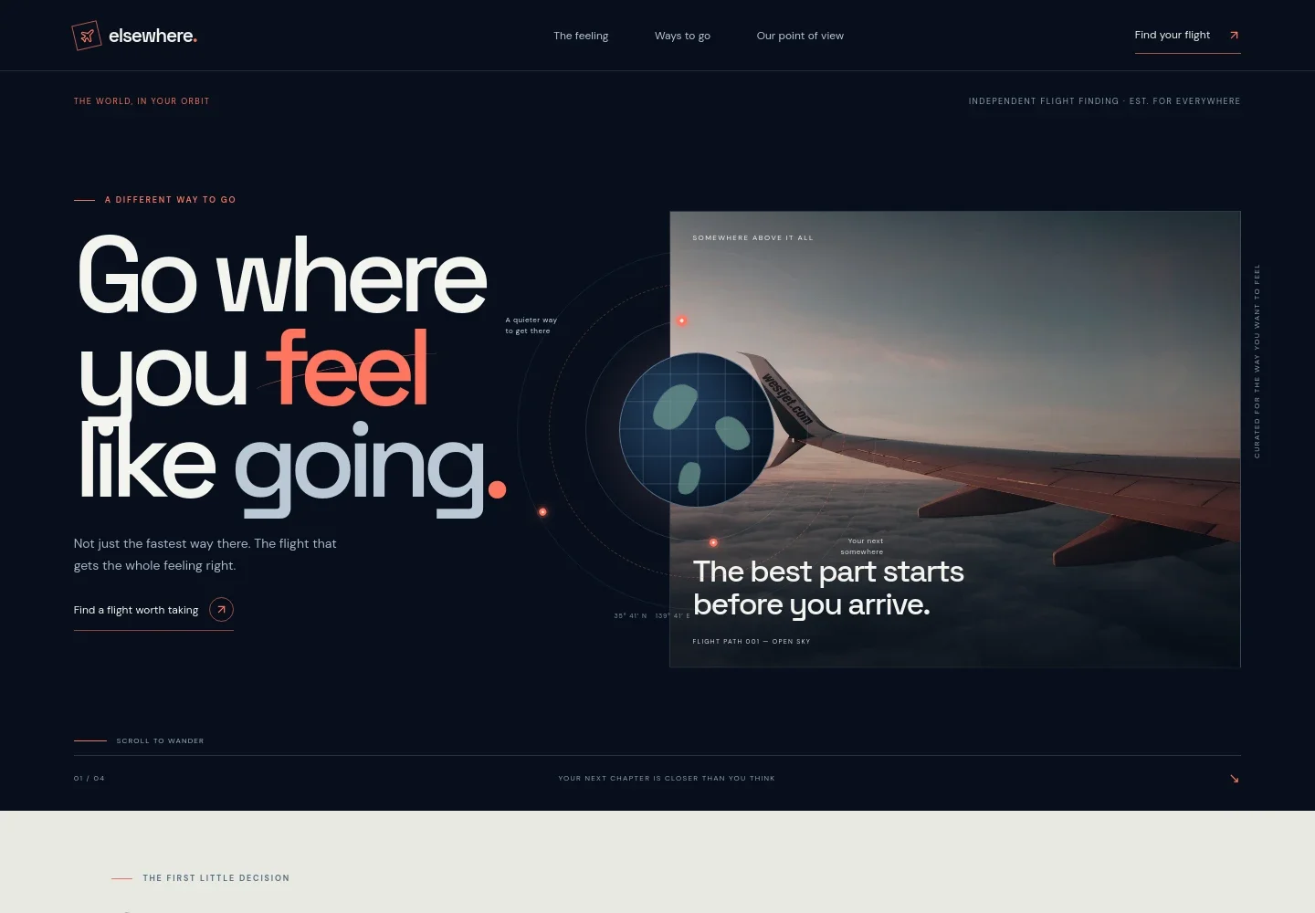 Flight Booking Website Template