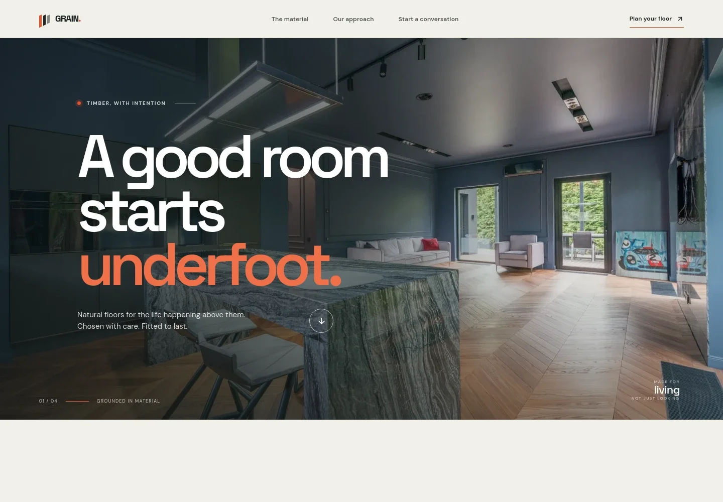 Flooring Website Template