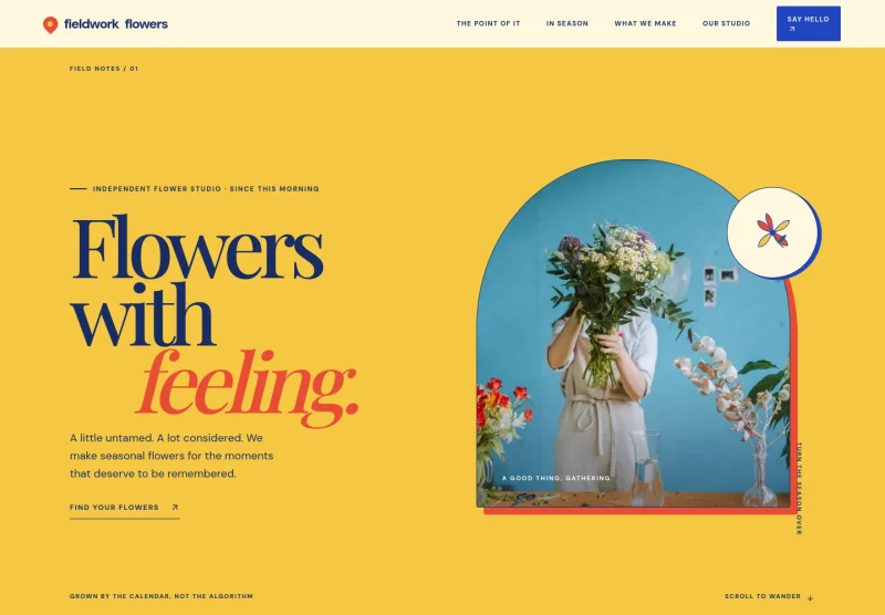 Florist Website Template