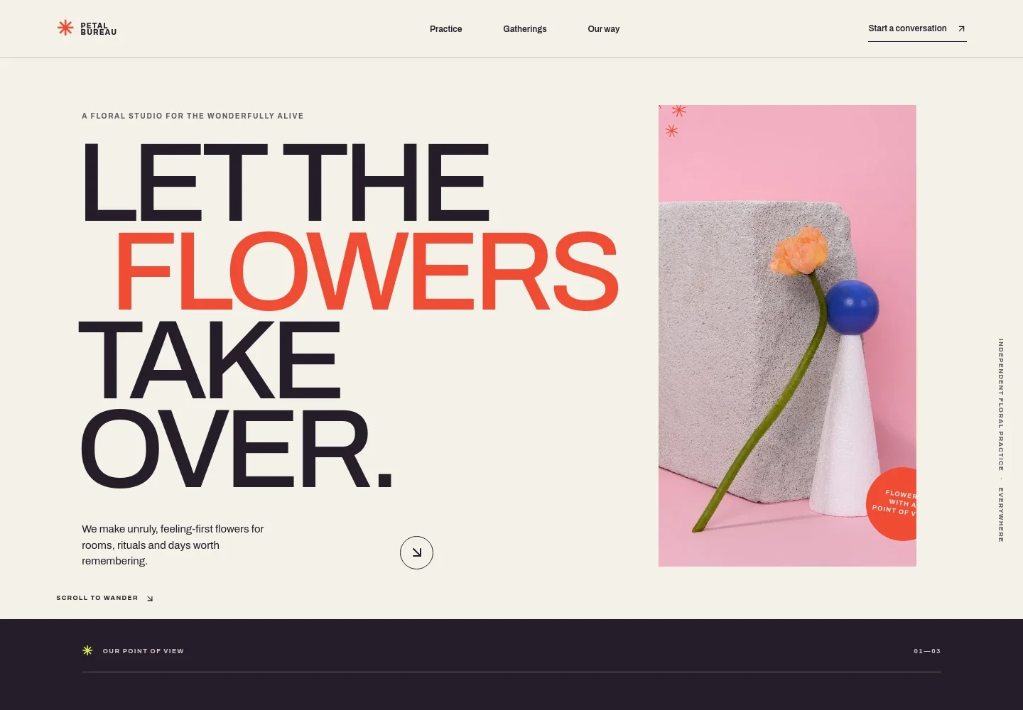 Flower Decoration Website Template