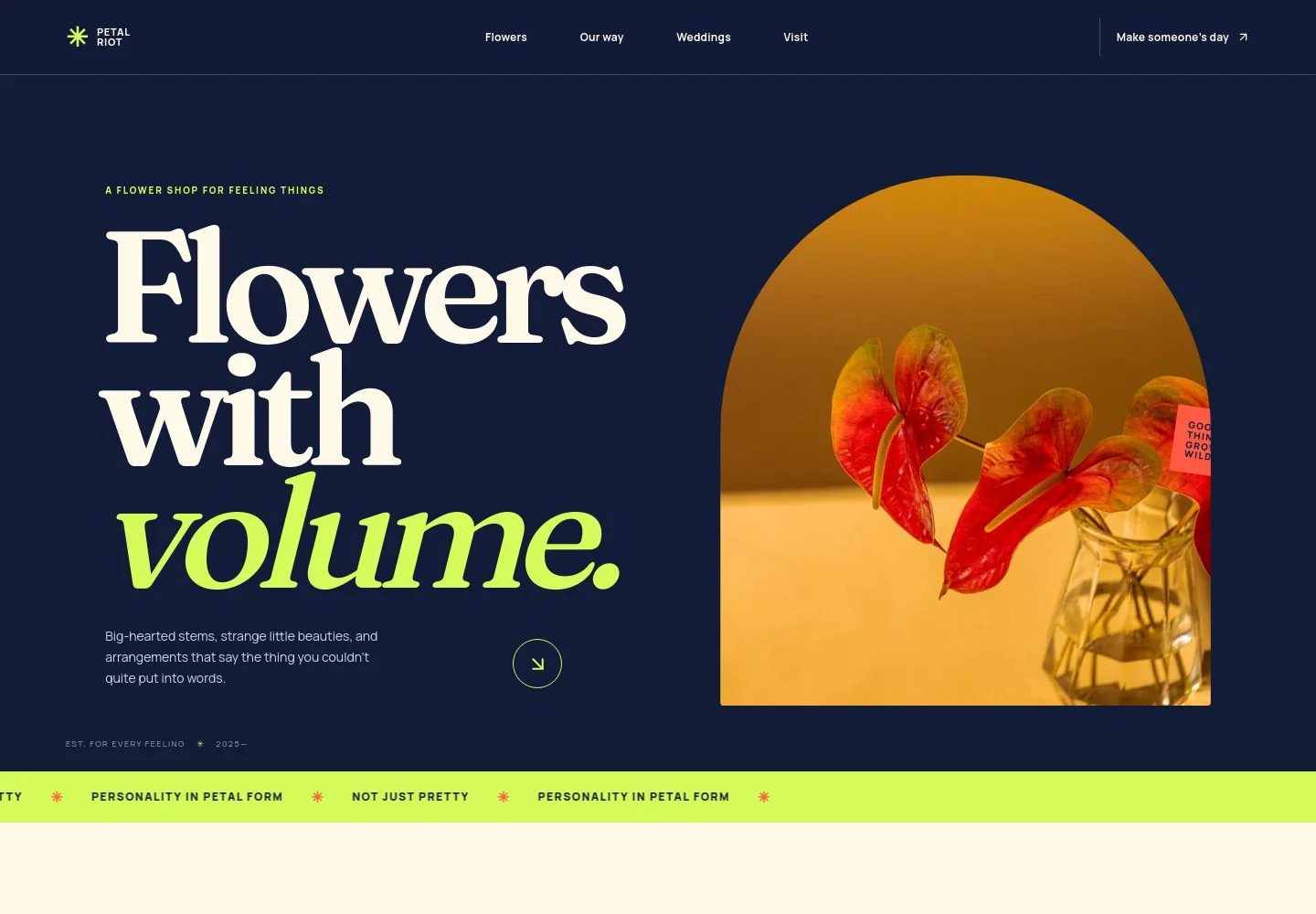 Flower Shop Website Template