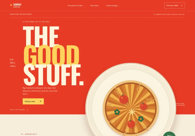 Food Website Template