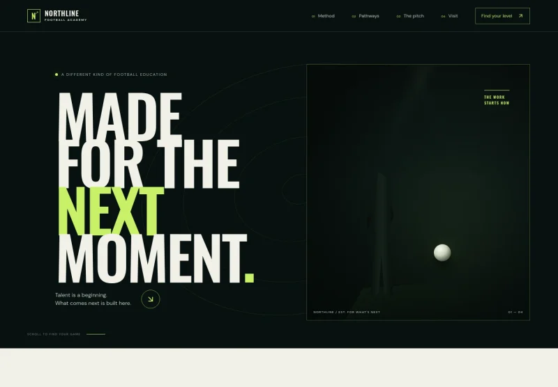 Football Academy Website Template