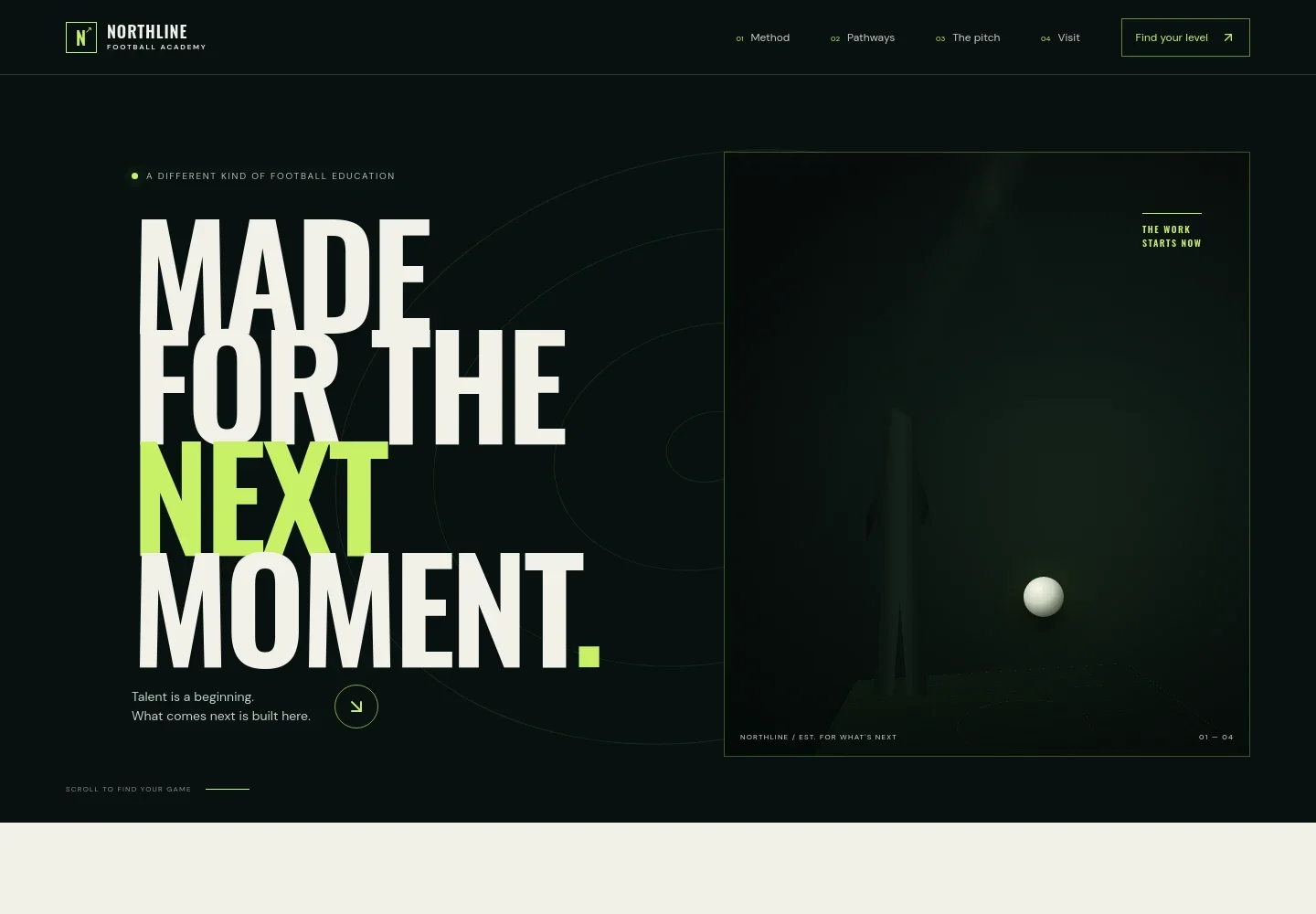 Football Academy Website Template