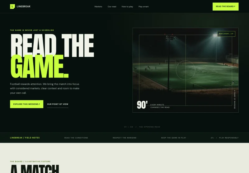 Football Betting Website Template