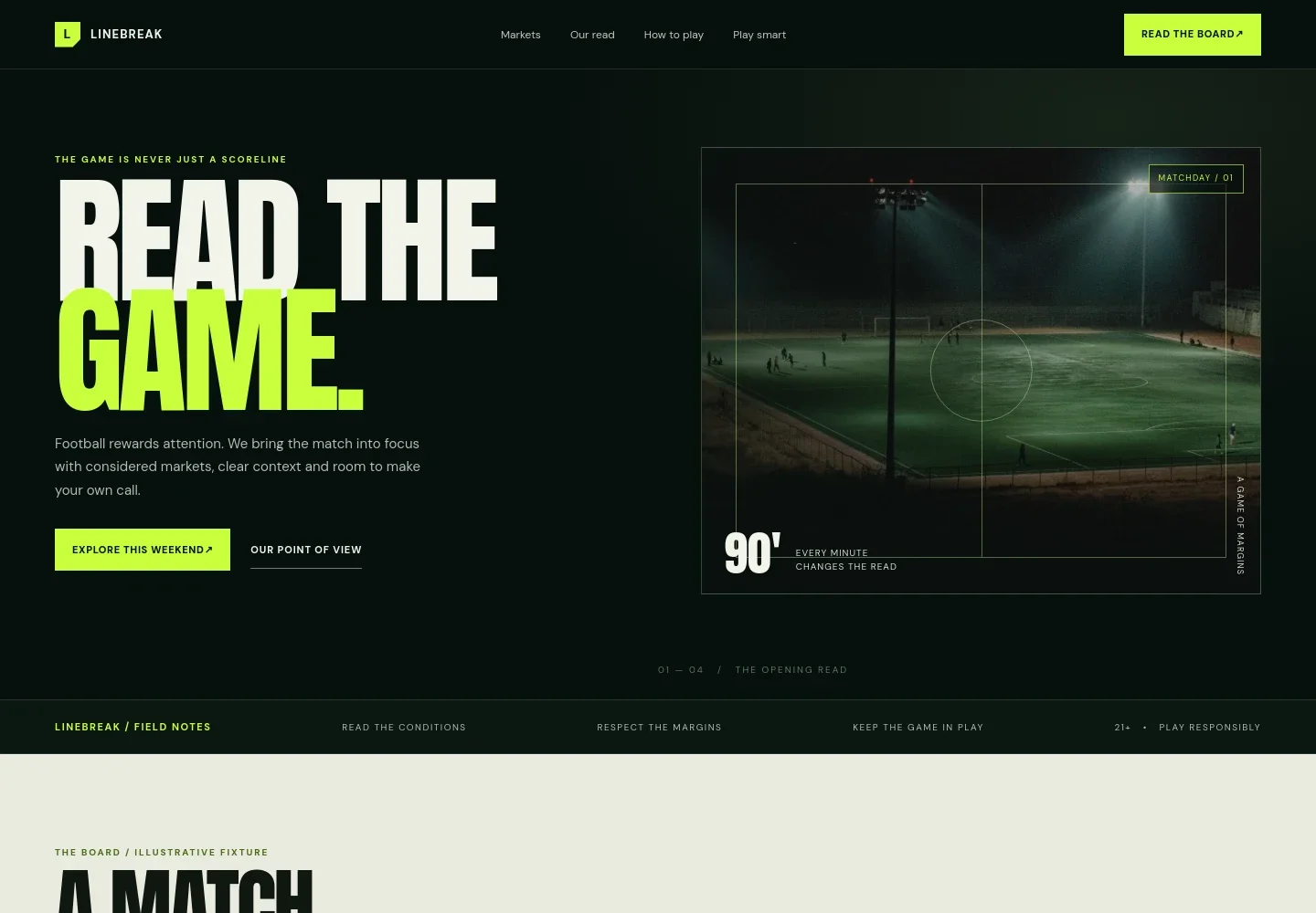 Football Betting Website Template