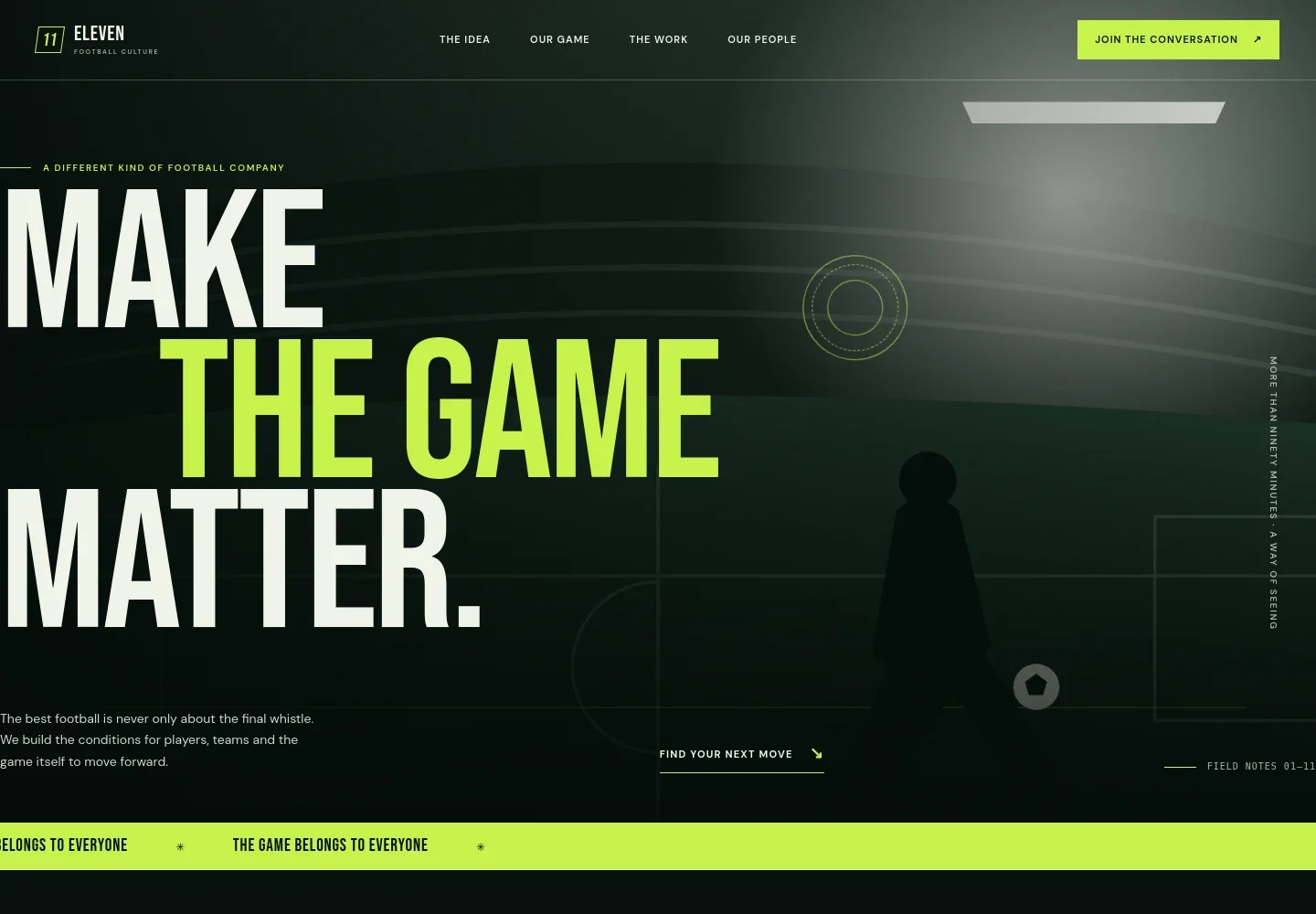Football Website Template