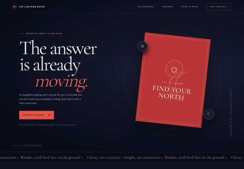 Fortune Teller Website Template