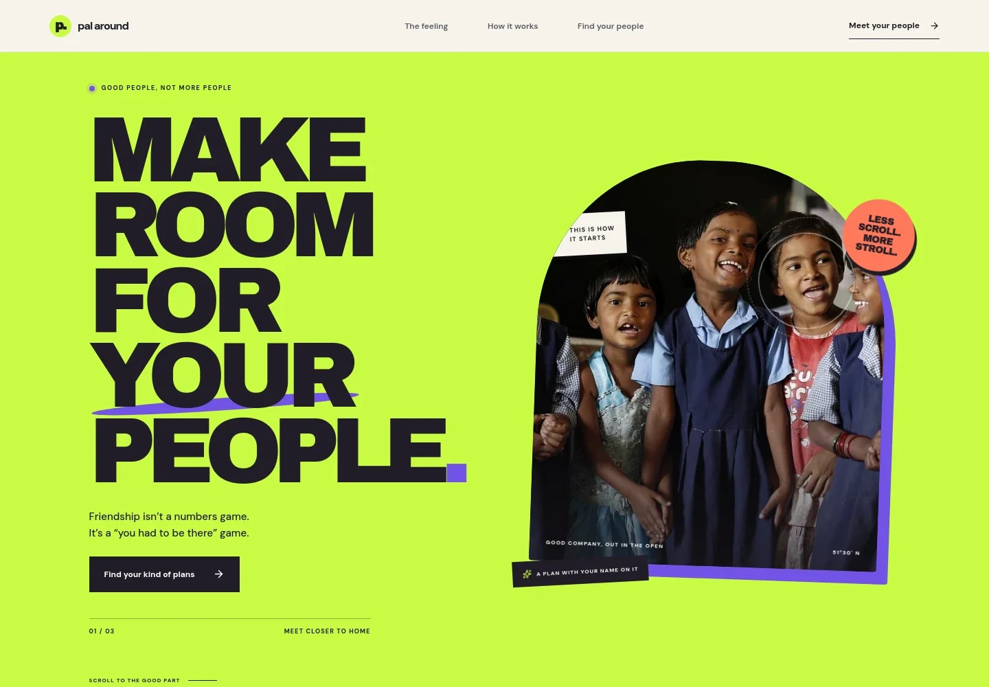 Friend Finder Website Template
