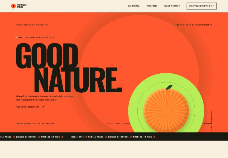Fruit Juice Website Template