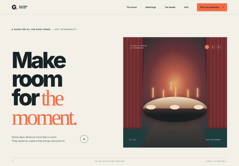 Function Hall Website Template