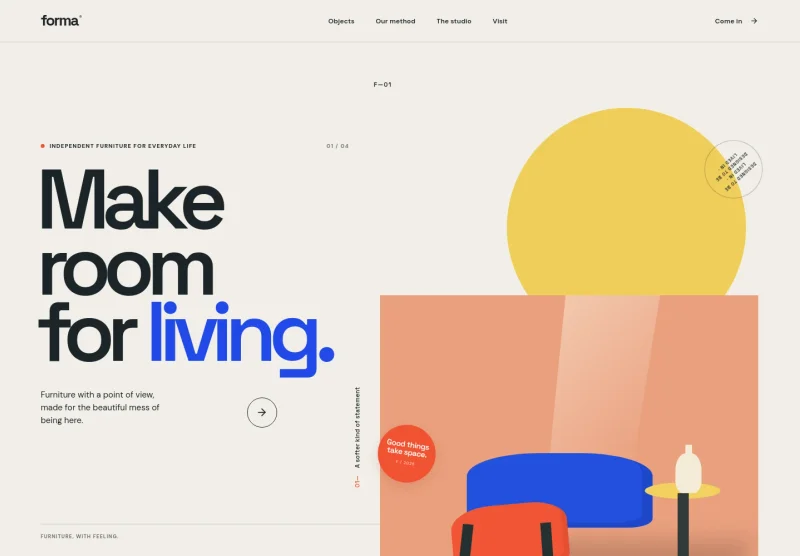 Furniture Website Template