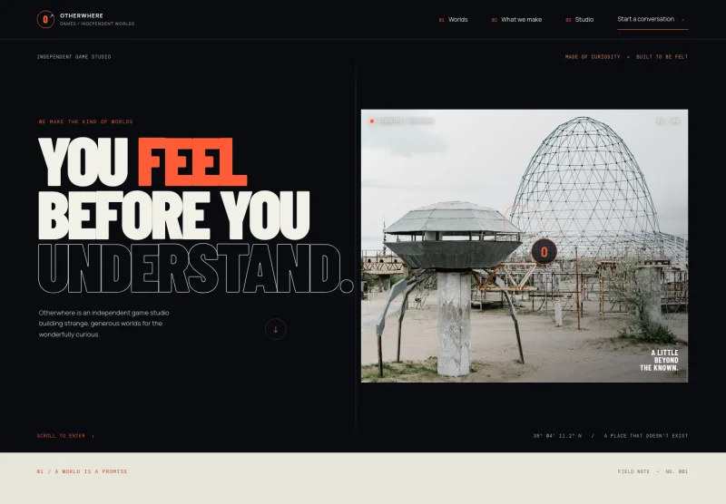 Game Dev Website Template