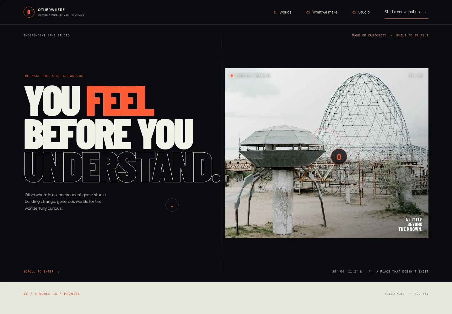 Game Dev Website Template