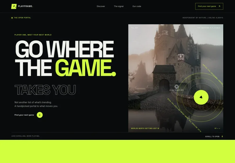 Game Portal Website Template