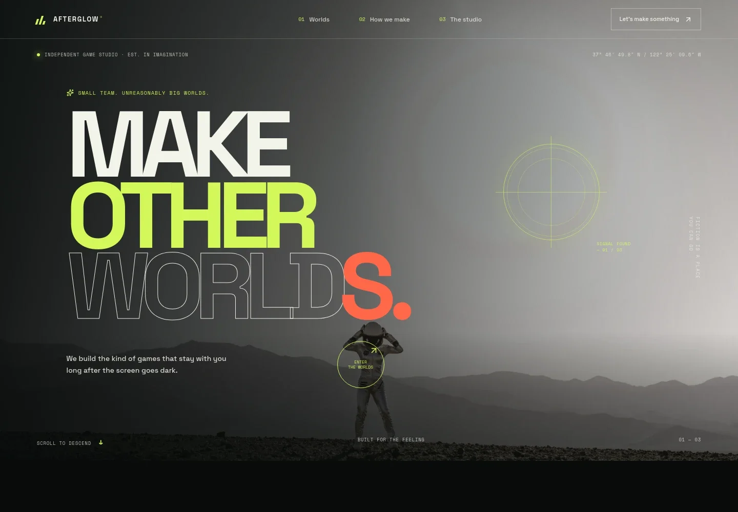 Game Studio Website Template