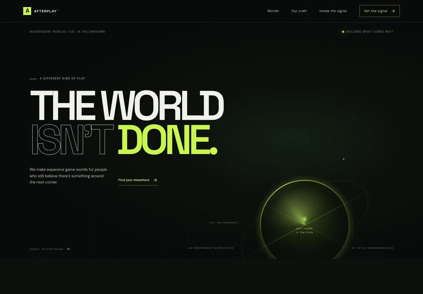 Game Website Template