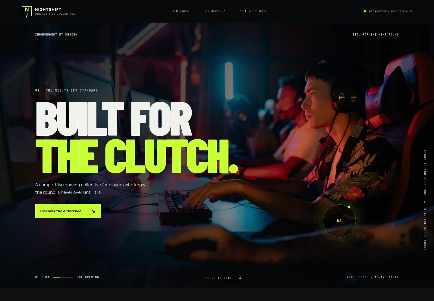 Gaming Clan Website Template