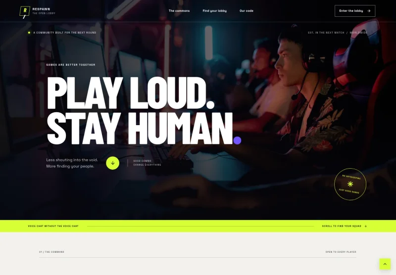 Gaming Forum Website Template