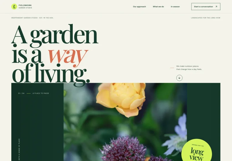 Garden Website Template