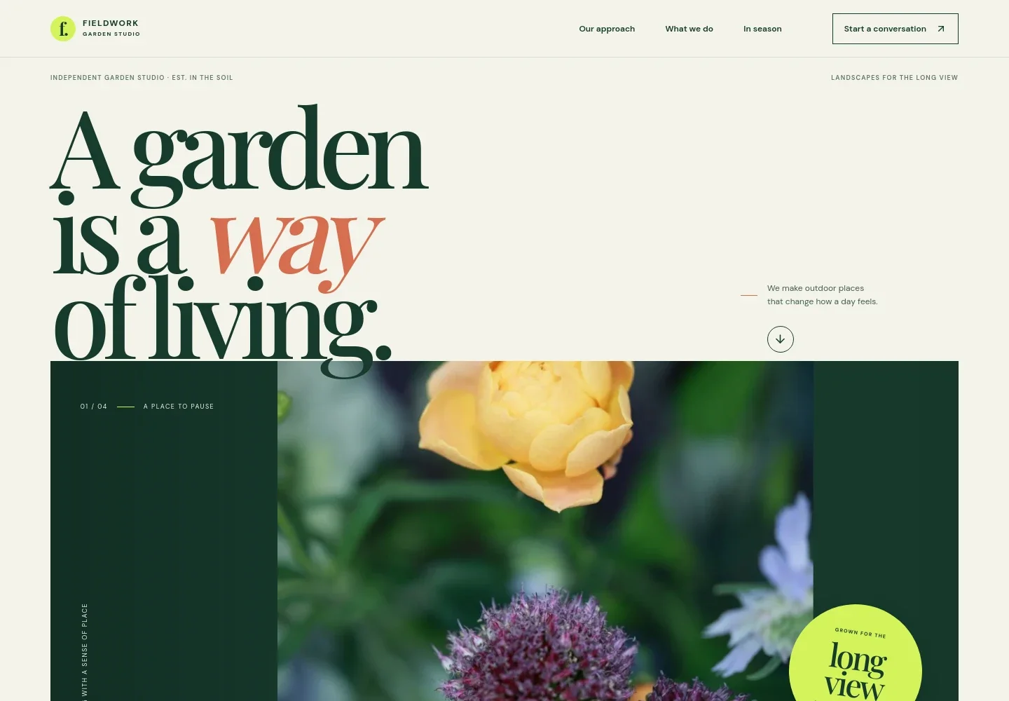 Garden Website Template