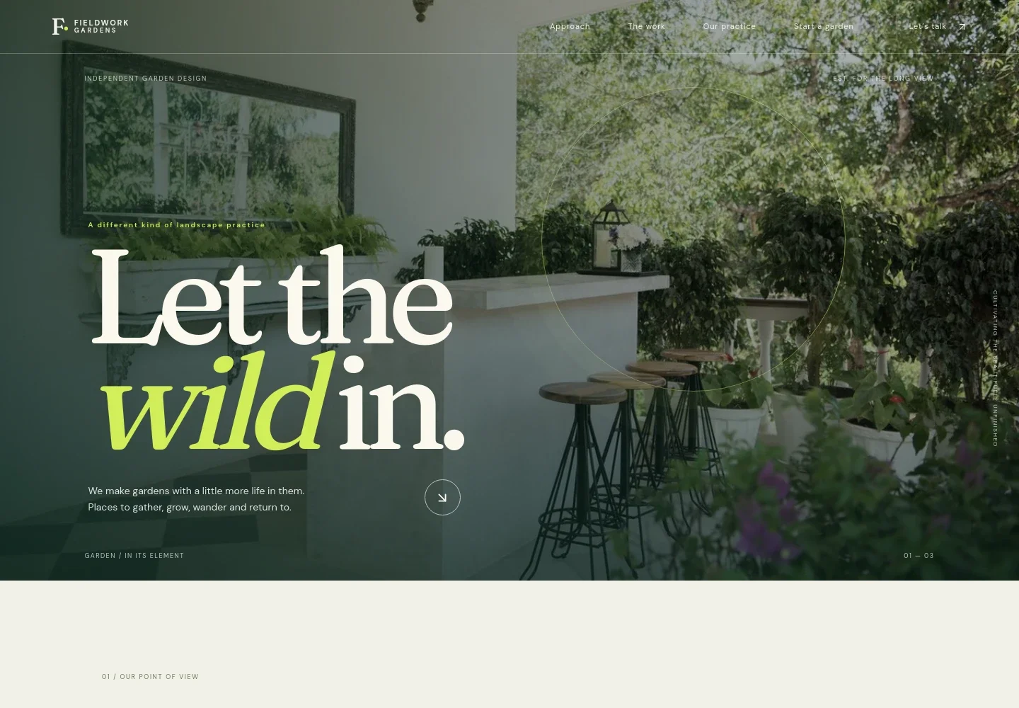 Gardening Website Template